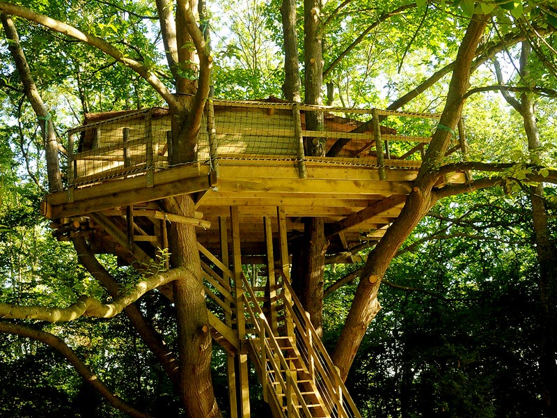 Cabane Dans Les Arbres Saint Sever Calvados