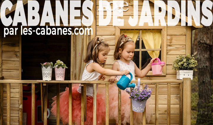 enfants dans une cabane