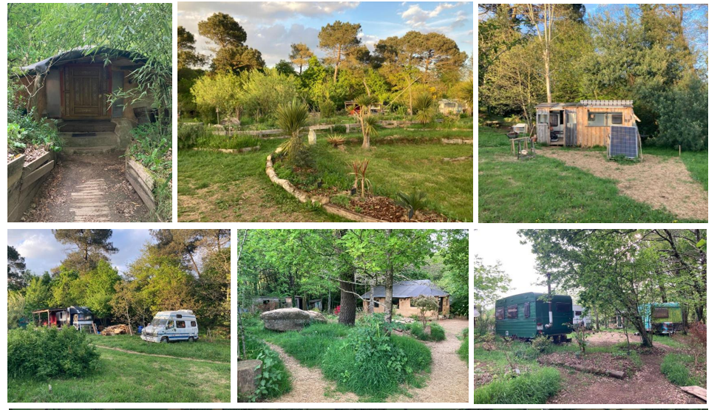 habitats alternatif en Bretagne camion, yourtes et cabanes